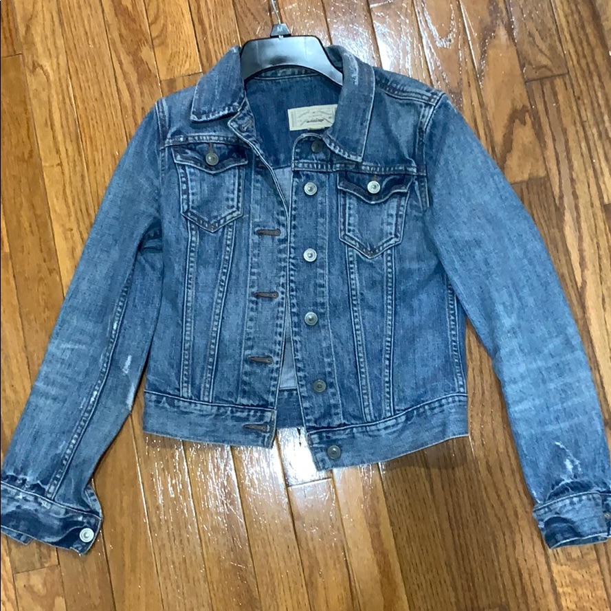 All Saints Destroyed Jean Jacket